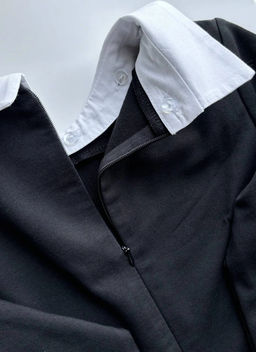 Школьное платье для девочки 22-7400 черный - Mini maxi фото 6