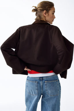 Chaqueta con cuello de pana - H&m фото 6