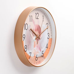 Часы настенные «Ангелочек», детские, бесшумные, плавный ход, d=30 см