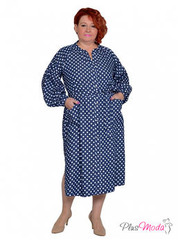 Платье Модель №1873 размеры 44-84 - Plusmoda фото 5