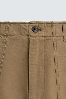 FADED STRAIGHT-LEG TROUSERS - Zara фото 8