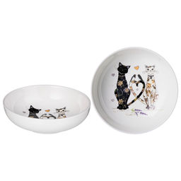 НАБОР РОЗЕТОК LEFARD ЛАВАНДОВЫЕ КОТЫ 2 ШТ. 11*3,5 СМ (КОР=36НАБ.)