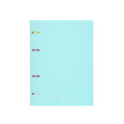 АКЦИЯ Цена за 24 шт. Тетрадь общая с пластиковой обложкой на кольцах ErichKrause Pastel Mint, А5, 80 листов, клетка