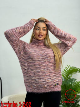 Кофта женская с высоким горлом