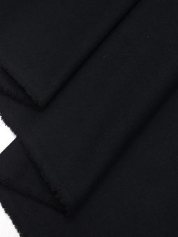 Теплый хлопок цв.Черный, ш.1.5м, хлопок-100%, 160гр/м.кв - Купава фото 3