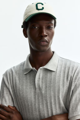 Polo en punto con textura Slim Fit - H&m фото 11
