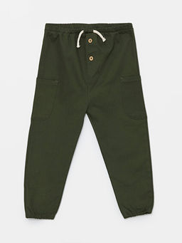 Beli Lastikli Basic Erkek Bebek Pantolon