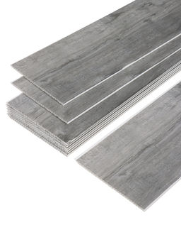 Цена за 10 шт. Стеновая панель ПВХ ламинированная «Дуб античный», 2700×250 мм, цвет серый