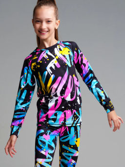 32321465 Термокомплект трикотажный для девочек: брюки, толстовка для эпизодического использования - Playtoday фото 2