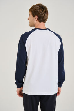 Лонгслив Белый