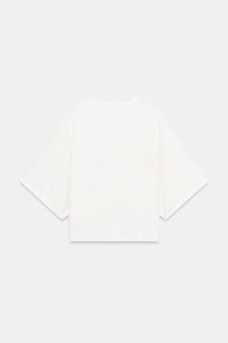 TOP R?STICO MANGA CORTA / Crudo - Zara фото 7