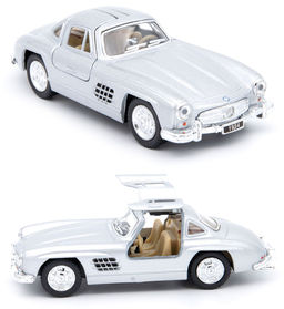 Kinsmart. Модель арт.КТ5346/4 "Mercedes-Benz 300SL 1954" 1:36 (серебристая) инерц.