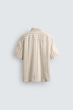 CAMISA FLUIDA RAYAS / Crudo - Zara фото 9