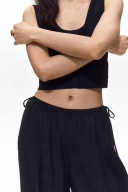Pantal?n globo con cord?n de ajuste - H&m фото 6