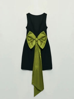 Платье-футляр с бантом на спине / Zarina