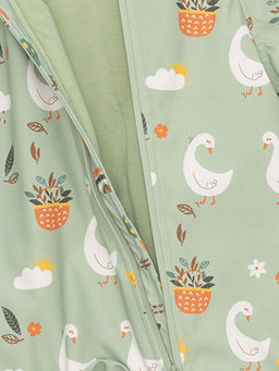 Kap??onlu Uzun Kollu K?z Bebek Astronot Mont - Waikiki фото 3