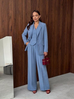 Костюм DilanaVIP 1993 голубой - Dilana vip фото 6