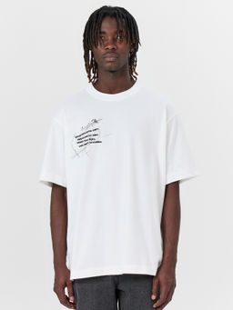 Футболка мужская белая с надписью хорошо идти, когда зовут