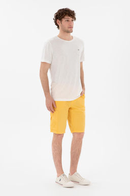 Erkek Regular Fit Bisiklet Yaka Modal Ekru Basic Ti__rt Sepette S_rpriz _ndirim - U.s. polo assn фото 4