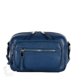 Сумка женская кожаная 3229Q blue Polina&Eiterou/30 в Новосибирске