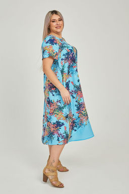 Платье Luxury Moda 1285 голубой