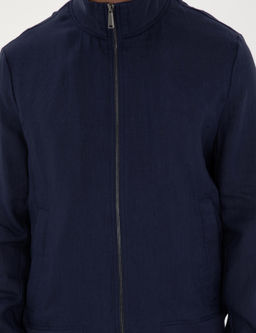 Lacivert Keten Baharl_k Mevsimlik Mont - Pierre cardin фото 6