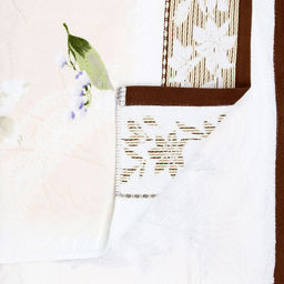 "Япония-2012" Полотенце махровое 100х150см, плотность 300гр/м2, 100% хлопок, Ландыш, бежевый, Bolangde (Китай)