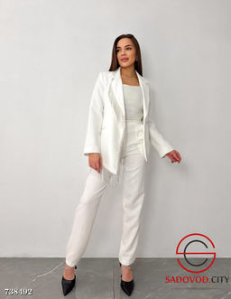 Нарядный брючный костюм для женщин - Bruno фото 4