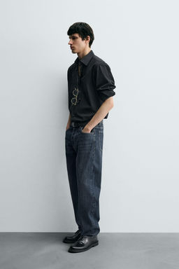 JEANS STRAIGHT FIT / Azul - Zara фото 4