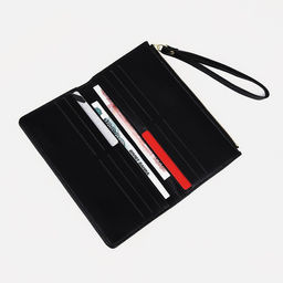 Кошелёк на магнитах, цвет чёрный - Simaland фото 4