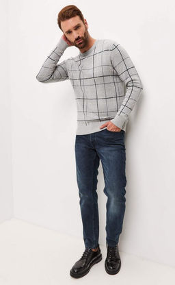 Джемпер P121-15-12041 grey melange - Primm фото 10