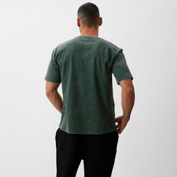 Футболка мужская MINAKU, зелёный, р-р 42-44