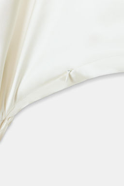 SATIN FOULARD SHORT DRESS - Zara фото 9
