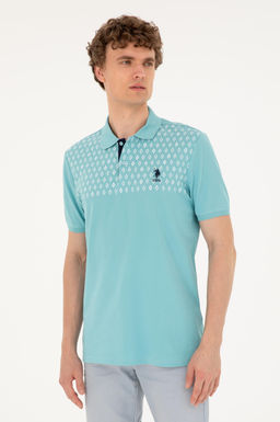 Футболка U.S. Polo Assn мужская мятная хлопок