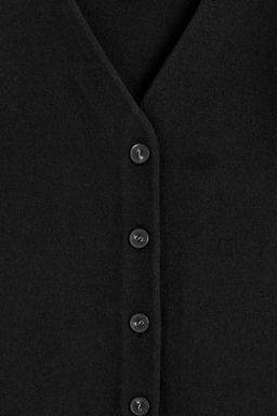 VESTIDO CORTO DE PUNTO MILANO CON BOTONES - H&m фото 4