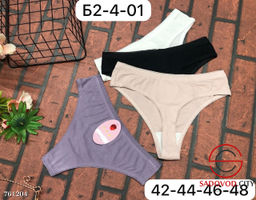 Женские трусы стринги, 4 шт - Bruno фото 6