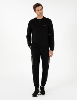 Черные спортивные штаны обычного кроя - Cacharel фото 3