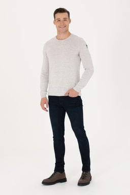 U. S. Polo Assn / Мужской свитер из каменного меланжа - U.s. polo assn фото 17