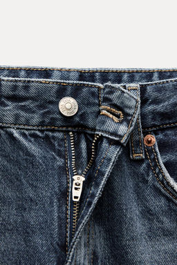 MID-RISE WIDE-LEG TRF JEANS - Zara фото 8