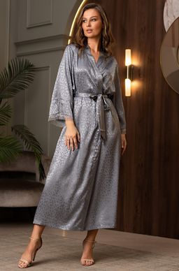 Длинный запашной халат-кимоно Mia-Amore