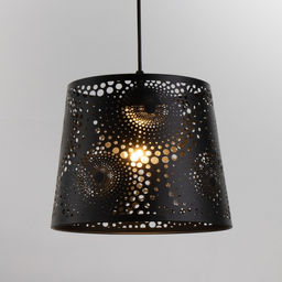 Светильник BayerLux «Элльда» Е27 40 Вт черный 25×25×80 см