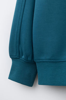 SPORTY LOGO SWEATSHIRT - Zara фото 4