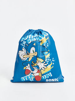 Sonic Bask?l? Erkek ?ocuk S?rt ?antas?