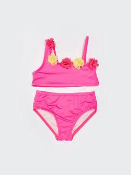 Esnek Kuma?tan K?z Bebek Bikini Tak?m?