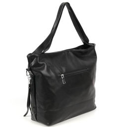 Женская сумка шоппер из эко кожи 2330 Блек - Cidirro фото 3