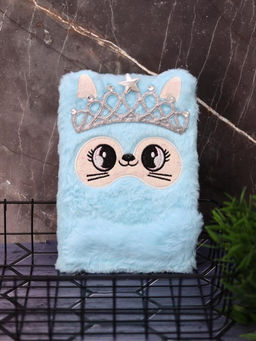 Блокнот плюшевый Princess cat, mix, 21х14,5 см, плотность 80 гр.