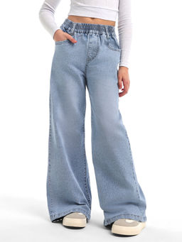 Джинсы-палаццо для девочек - СИНЯЯ МОДА фото 9