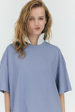 Vestido camiseta oversize - H&m фото 5