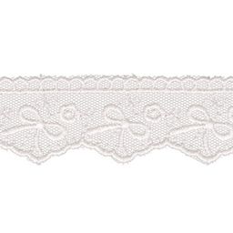 Кружево Gamma сетка 28 мм GKM-2801M в пакете 8.8 м 0.2 Турция TL001WH белый