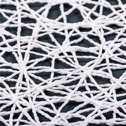 Цена за 12 шт. Салфетка сервировочная на стол Доляна Одуванчик, 3838 см, цвет белый  фото 2